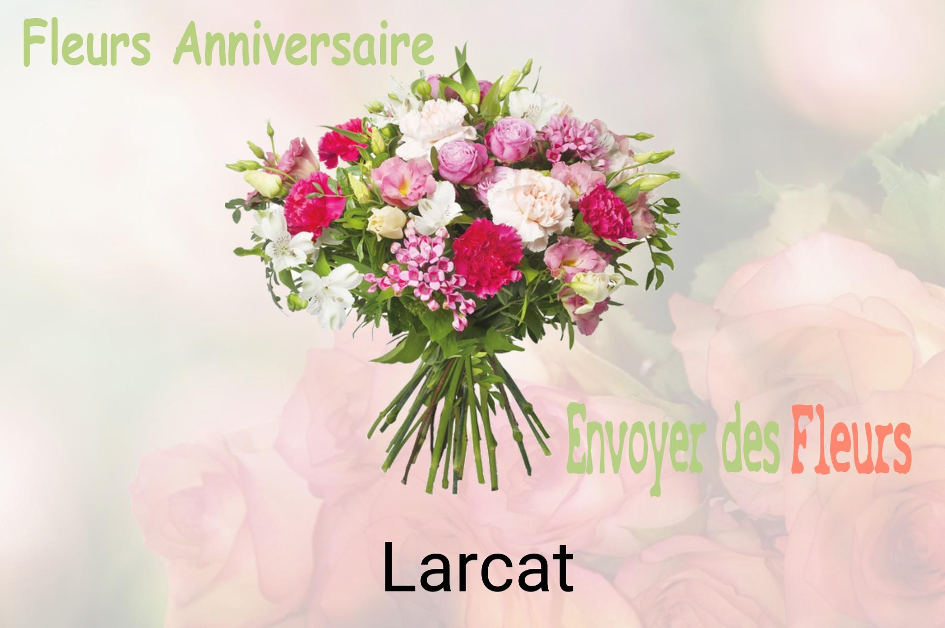 Bouquet de fleurs d’anniversaire livré à Larcat