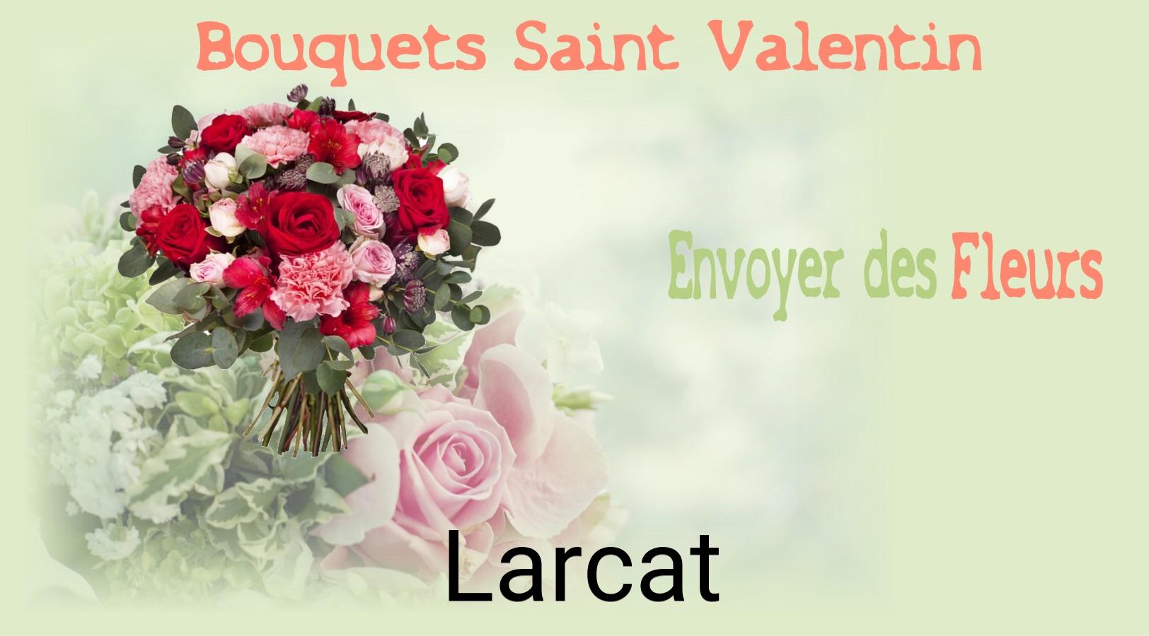 Roses de Saint-Valentin livrées à Larcat